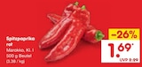 Spitzpaprika rot im Angebot bei Netto Marken-Discount in Neumünster Spitzpaprika rot Angebote bei Netto Marken-Discount Neumünster für 1,69 €