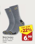 Work Socken bei famila Nordwest im Vechta Prospekt für 6,99 €