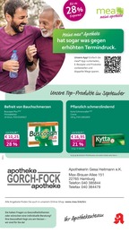 mea - meine apotheke Prospekt für Hamburg mit 4 Seiten mea - meine apotheke Prospekt für Hamburg: "Unsere September-Angebote", 4 Seiten, 01.09.2025 - 30.09.2025