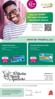 Aktueller mea - meine apotheke Prospekt "Unsere Juni-Angebote" für Nürnberg Aktueller mea - meine apotheke Prospekt für Nürnberg mit Seiten
