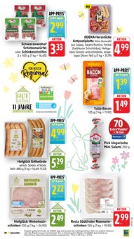 Wurst im EDEKA Prospekt "Aktuelle Angebote" mit 60 Seiten (Karlsruhe)