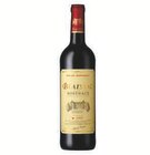 Bordeaux AOP rouge - BLAISSAC - U Express à La Roche-sur-Yon Bordeaux AOP rouge - BLAISSAC en promo chez U Express La Roche-sur-Yon à 2,50 €