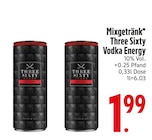 Vodka Energy von Three Sixty im aktuellen EDEKA Prospekt für 1,99 €