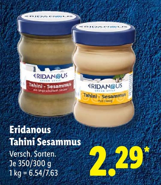 Tahini Sesammus