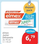 Junior Zahnpasta von elmex im aktuellen budni Prospekt