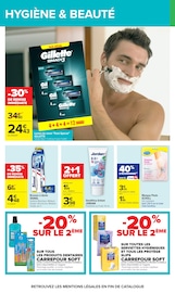 Promos Rasoir dans le catalogue "Carrefour" de Carrefour à la page 56