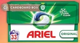 Lessive 33pods all in 1 original - ARIEL en promo chez Intermarché Évry à 7,98 €