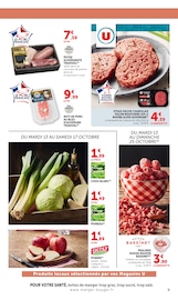 Promos Viande dans le catalogue "Célébrons LES PRODUCTEURS de chez nous" de U Express Viande en promo dans le catalogue U Express à la page 9