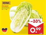 Chinakohl Angebote von HEIMAT bei Netto Marken-Discount Wiesbaden für 0,99 €