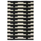 Teppich flach gewebt schwarz/weiß/hellgrün handgewebt 170x240 cm von STOCKHOLM 2025 für 249,00 € bei IKEA im Angebot Teppich flach gewebt schwarz/weiß/hellgrün handgewebt 170x240 cm von STOCKHOLM 2025 im aktuellen IKEA Prospekt