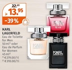 Eau de Toilette von KARL LAGERFELD im aktuellen Müller Prospekt für 13,95 €