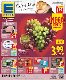 Coca Cola Angebot & Preis im aktuellen EDEKA Prospekt Coca Cola Angebot im aktuellen EDEKA Prospekt auf Seite 1
