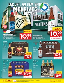 Radeberger im Netto Marken-Discount Prospekt "Aktuelle Angebote" mit 58 Seiten (Potsdam)