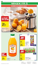 Prix et réduction Andros dans le prospectus Carrefour Market en cours Offre Andros dans le catalogue Carrefour Market du moment à la page 6