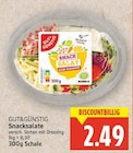 Snacksalate von GUT&GÜNSTIG im aktuellen E center Prospekt