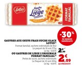 Gaufres aux oeufs frais sucre glacé - Lotus dans le catalogue Hyper U