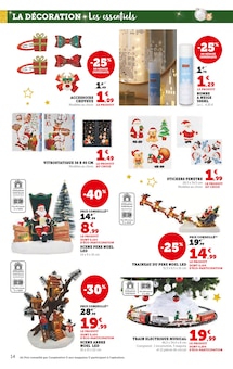 Promotion Accessoires cheveux dans le prospectus Super U, valable du 12/11/2025 au 30/11/2025 Promo Accessoires cheveux dans le catalogue Super U du moment à la page 14