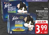 Felix Katzenfutter Angebote von Purina bei EDEKA Heinsberg für 3,99 €