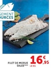 Filet de morue salée en promo chez Super U Quimper à 16,95 €