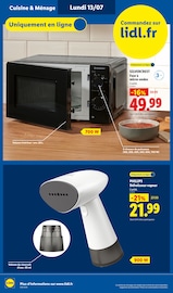Promos Micro-Ondes dans le catalogue "Au coeur de nos régions !" de Lidl Micro-Ondes en promo dans le catalogue Lidl à la page 64