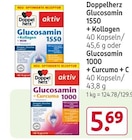 Glucosamin 1550 + Kollagen oder Glucosamin 1000 + Curcuma + C von Doppelherz im aktuellen Rossmann Prospekt für 5,69 €