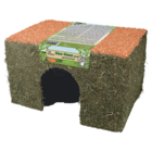Maison foin carotte large - JR FARM - JMT LE ROYAUME DES ANIMAUX Maison foin carotte large - JR FARM à 8,80 € dans le catalogue JMT LE ROYAUME DES ANIMAUX