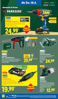 Bohrmaschine im aktuellen Lidl Prospekt (Frankfurt (Main)) Bohrmaschine im Lidl Prospekt "LIDL LOHNT SICH" mit 70 Seiten (Frankfurt (Main))