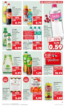 Cola im Kaufland Prospekt "Aktuelle Angebote" mit 74 Seiten (Paderborn)