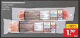 Netto Marken-Discount Stutensee - Schinkenzwiebelmettwurst Angebot im Prospekt Schinkenzwiebelmettwurst bei Netto Marken-Discount im Stutensee Prospekt für 1,79 €