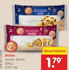 Netto Marken-Discount Lübtheen - Stollen Angebot im Prospekt Stollen bei Netto Marken-Discount im Lübtheen Prospekt für 1,79 €