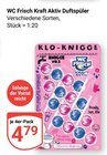 Kraft Aktiv Duftspüler im Angebot bei GLOBUS in Erfurt Kraft Aktiv Duftspüler Angebote von WC Frisch bei GLOBUS Erfurt für 4,79 €