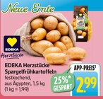 Aktuelle Kartoffeln Angebote bei EDEKA in Saarbrücken Aktuelles Spargelfrühkartoffeln Angebot bei EDEKA in Saarbrücken ab 2,99 €