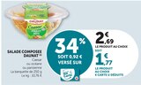Salade composée - DAUNAT en promo chez Super U Gap à 1,77 €