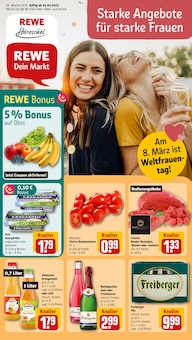 REWE Prospekt "Dein Markt" mit  Seiten (Leipzig)