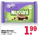 Nussini Riegel Angebote von Milka bei E center Rastatt für 1,99 €
