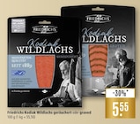 Kodiak Wildlachs Geräuchert im Angebot bei Marktkauf in Fellbach Kodiak Wildlachs Geräuchert Angebote von Friedrichs bei Marktkauf Fellbach für 5,55 €