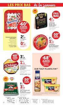 Promotion Nougat dans le prospectus Super U, valable du 31/03/2026 au 06/04/2026 Promo Nougat dans le catalogue Super U du moment à la page 22