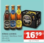 Dunkel / Weißbier /Hell im Angebot bei Getränke Oase in Lippstadt Dunkel / Weißbier /Hell Angebote von KÖNIG LUDWIG bei Getränke Oase Lippstadt für 16,99 €