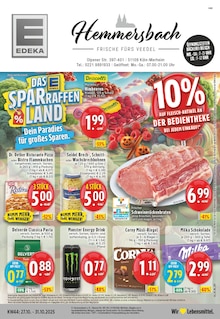 EDEKA Prospekt der Woche "Aktuelle Angebote" Seite 1, 27.10.2025 bis 31.10.2025 für Köln Aktueller EDEKA Prospekt "Aktuelle Angebote" Seite 1 von 24 Seiten für Köln