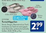 Turnschläppchen von LILY & DAN im aktuellen ALDI SÜD Prospekt für 2,99 €