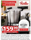 Schnellkochtopf Vitaquick Premium im Angebot bei Segmüller in Kaufbeuren Schnellkochtopf Vitaquick Premium Angebote von Fissler bei Segmüller Kaufbeuren für 159,99 €