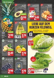 Aktueller EDEKA Prospekt mit Weintrauben, "Aktuelle Angebote", Seite 2