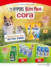 Prospectus Cora à Villeneuve-Saint-Germain, "Dénichez les BONS PRIX", 8 pages de promos valables du 08/10/2024 au 14/10/2024