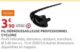 Fil Débroussailleuse Professionnel Cyclone - Temver en promo chez Rural Master Orléans à 3,90 €
