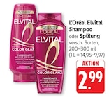 Elvital Shampoo Angebote von L'Oréal bei E center Ludwigsburg für 2,99 €