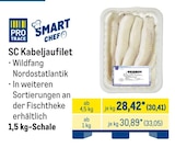 Kabeljaufilet im METRO Prospekt SC Kabeljaufilet von Pro Trace im aktuellen METRO Prospekt für 30,41 €