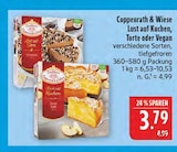 Lust auf Kuchen, Torte oder Vegan Angebote von Coppenrath & Wiese bei Marktkauf Erlangen für 3,79 €