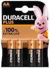 Plus Batterien Mignon AA oder Micro AAA von Duracell im aktuellen Rossmann Prospekt für 3,99 €