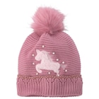 Mädchen Strickmütze mit Zierperlen für 7,99 € bei Ernstings family im Angebot Mädchen Strickmütze mit Zierperlen im aktuellen Ernstings family Prospekt