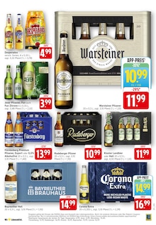 Bier im aktuellen EDEKA Prospekt (Konstanz) Bier im EDEKA Prospekt "Aktuelle Angebote" mit 39 Seiten (Konstanz)